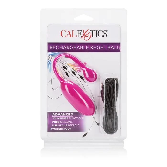Rechargeable Kegel Ball Advanced Pink California Exotic Novelties Female Sex Toys