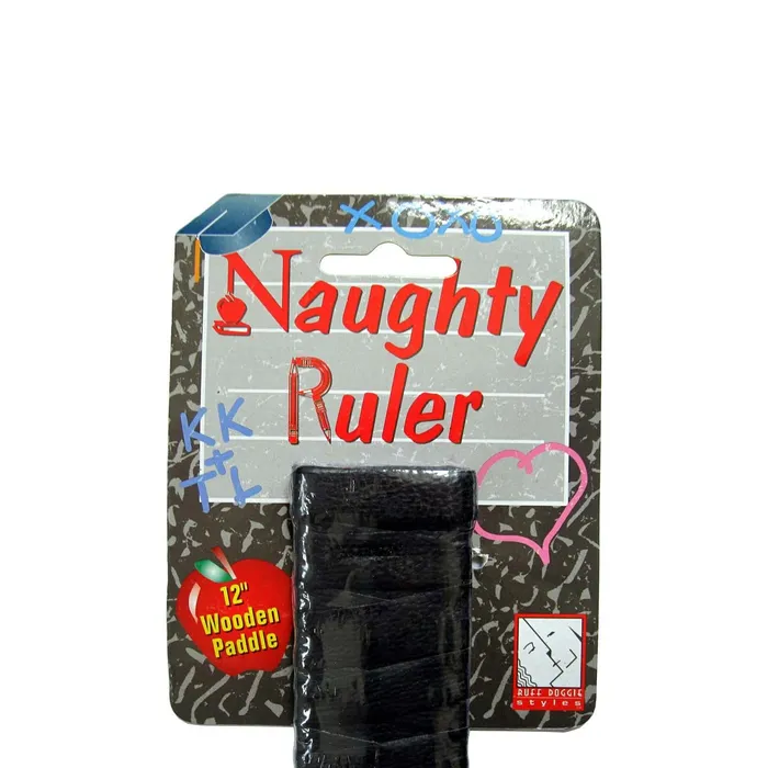 Ruff Doggie Styles Female Sex Toys Naughty Ruler 12 Paddle