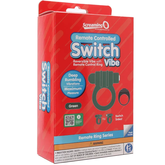 Screaming O Male Sex Toys Switch Reversible CRing Vibe
