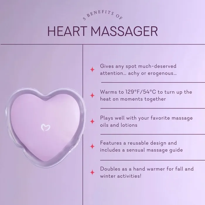 Pure Romance By ValGina Anal Heart Massagers 2 Pack