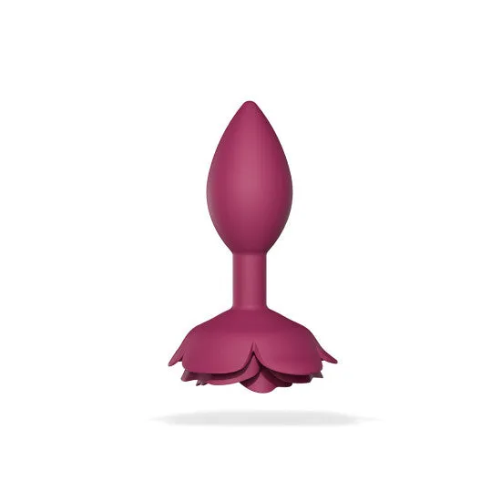 Anal Love to Love Open Roses Medium Butt Plug Plum Star