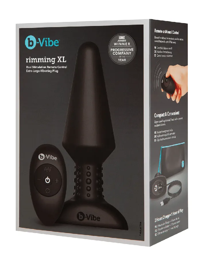 bVibe Anal bVibe Rimming Plug XL