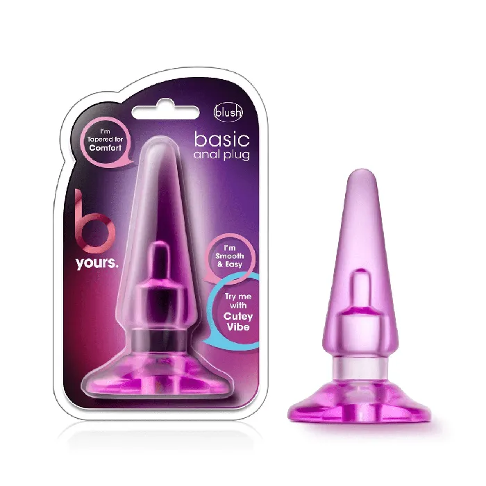 Blush Blush B Yours Pink Basic Anal Plug Anal