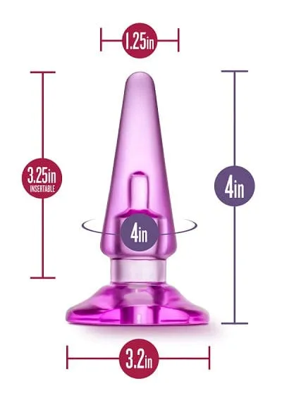 Blush Blush B Yours Pink Basic Anal Plug Anal