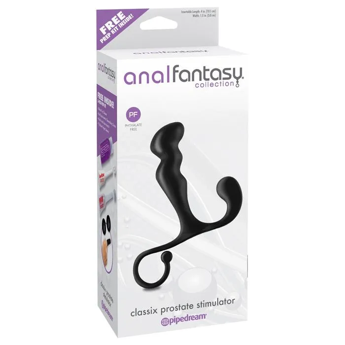 Pipedream Products Anal Pipedream Products Anal Fantasy Collection Classix Prostate Stimulator Black