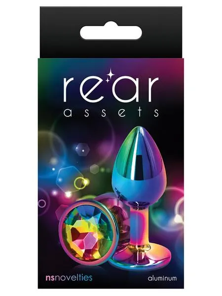 Rear Assets Multicolour Small Diamond Butt Plug NEW SENSATIONS NOVELTIES Anal