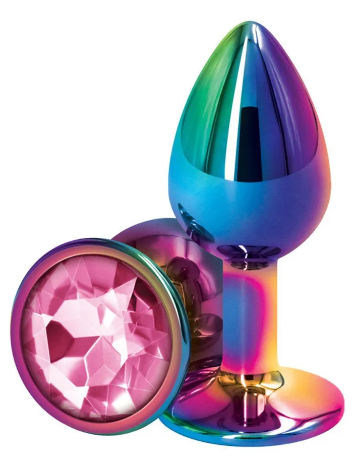 Rear Assets Multicolour Small Diamond Butt Plug NEW SENSATIONS NOVELTIES Anal