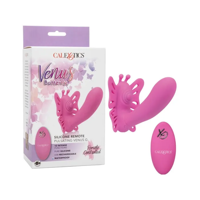 Venus Butterfly Silicone Remote Pulsating Venus G Calexotics Anal