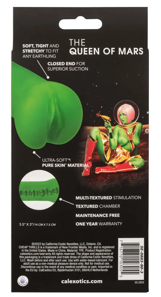 Anal Cheap Thrills Queen of Mars Green Green CalExotics Anal Cheap Thrills Queen of Mars Green Green CalExotics