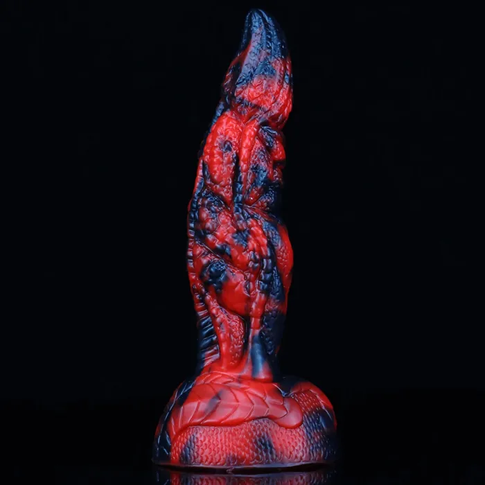 Anal Domlust Exotic Monster Dildo Realistic Dragon Design Silicone Dildo Anal Plug Domlust