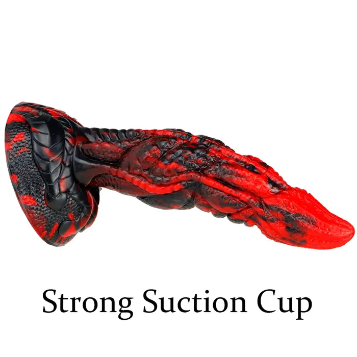 Anal Domlust Exotic Monster Dildo Realistic Dragon Design Silicone Dildo Anal Plug Domlust