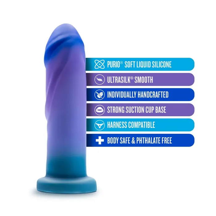 Avant Midnight Rendezvous Dildo Ocean Blue Blush Dildos