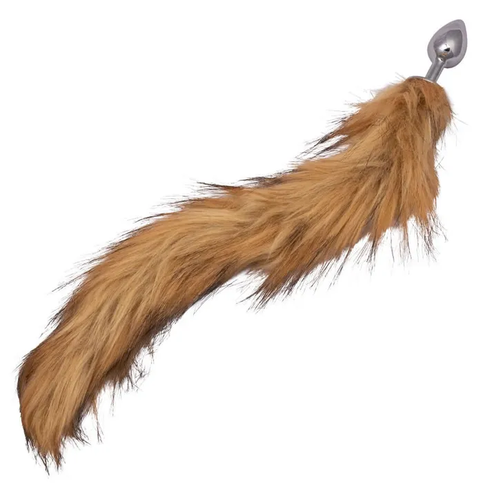 CalExotics Male Sex Toys Running Wild Tail Anal Plug Brown CalExotics Male Sex Toys Running Wild Tail Anal Plug Brown