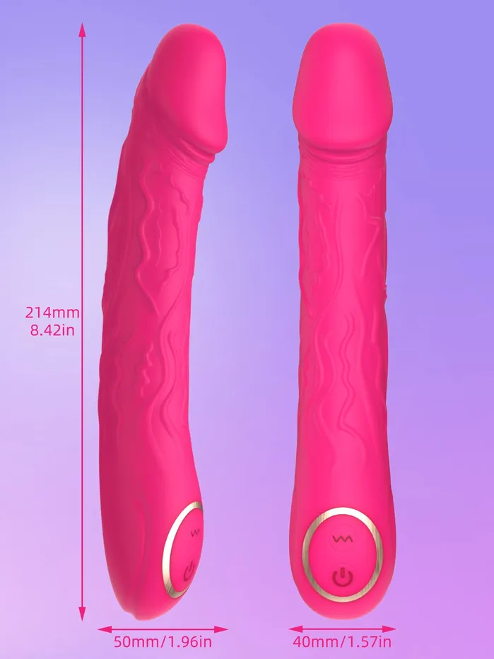 Classic Vibrator Female Sex Toys G Spot Realistic Vibrating Dildo for Woman Domlust Female Sex Toys