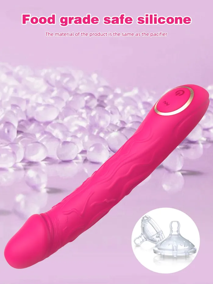 Classic Vibrator Female Sex Toys G Spot Realistic Vibrating Dildo for Woman Domlust Female Sex Toys