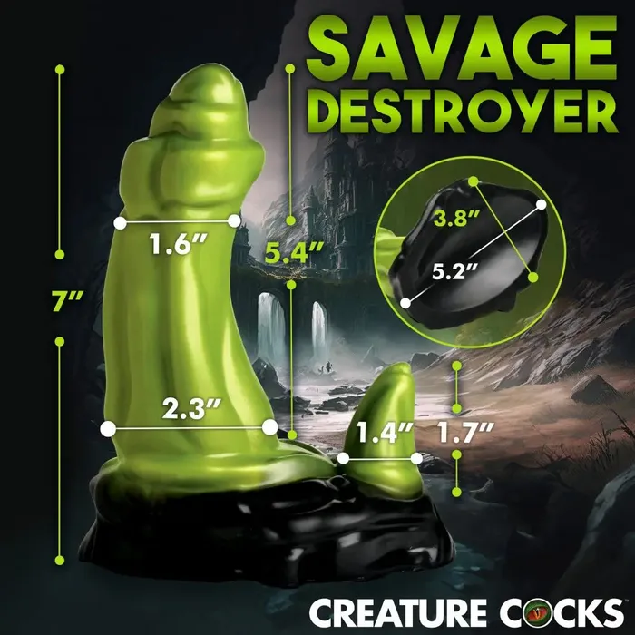 Dildos Creature Cocks Orc Silicone Dildo