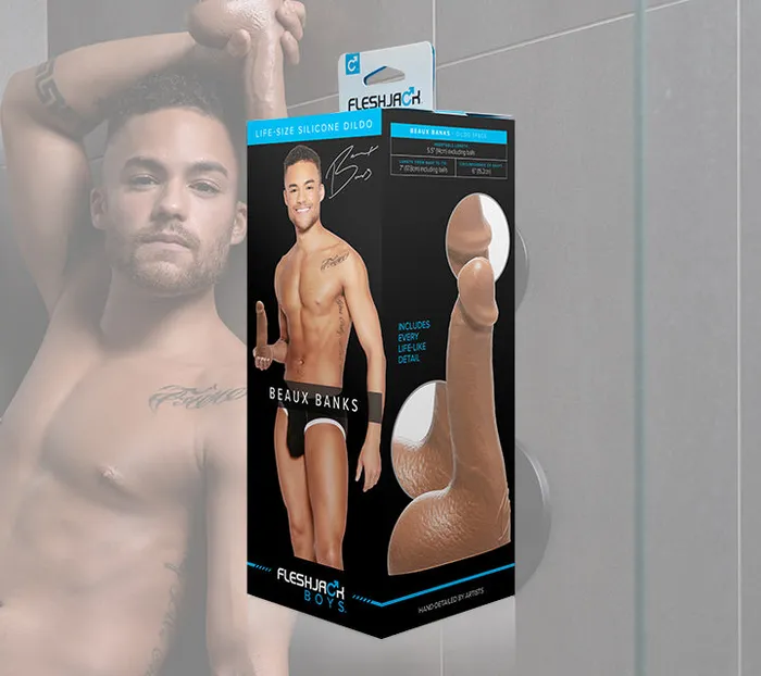 Dildos Fleshjack Beaux Banks Dildo