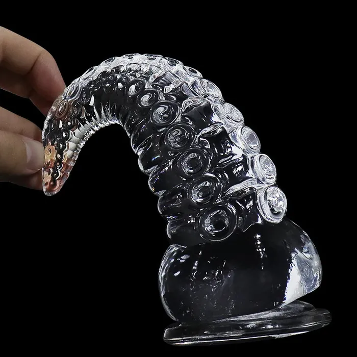 Domlust Anal Monster Tentacle Dildos Butt Plug Jelly Fantasy Anal Dildo Women Sex Toys