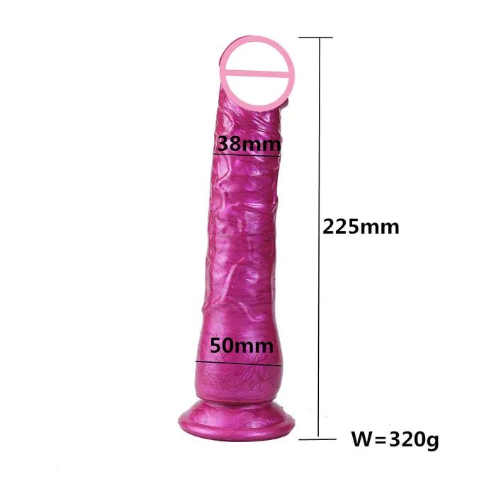 Domlust Anal Realistic Anal Dildo Butt Plug Colorful Anal Dilator Vaginal Prostate Massager Sex Store