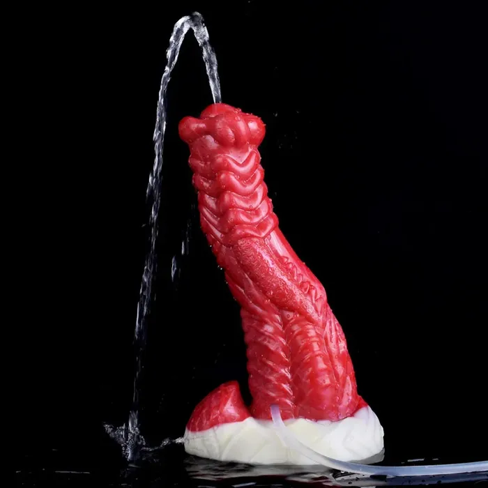 Domlust Anal Water Jet Monster Dildo Butt Plug Squirting Silicone Anal Dildos Female Sex Toys Domlust Anal Water Jet Monster Dildo Butt Plug Squirting Silicone Anal Dildos Female Sex Toys