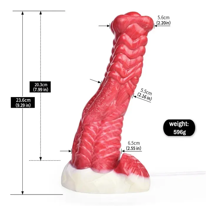 Domlust Anal Water Jet Monster Dildo Butt Plug Squirting Silicone Anal Dildos Female Sex Toys
