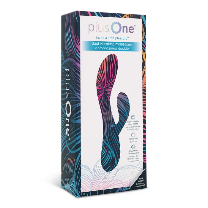 Dual Vibrating Massager plusOne Female Sex Toys