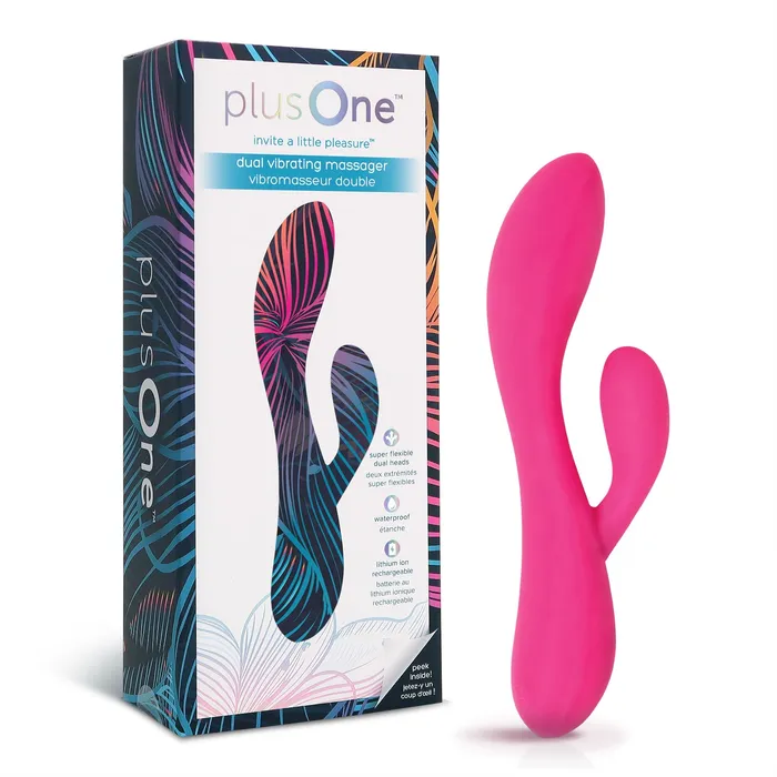 Dual Vibrating Massager plusOne Female Sex Toys