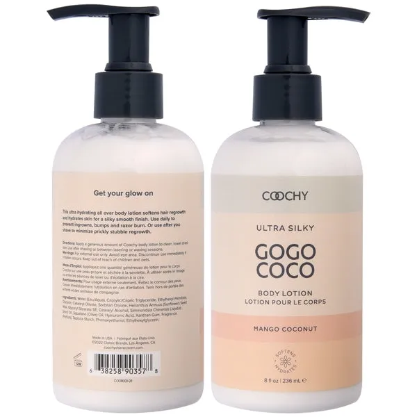 Female Sex Toys Coochy Ultra Ultra Silky Body Lotion Mango Coconut 8oz 136mL