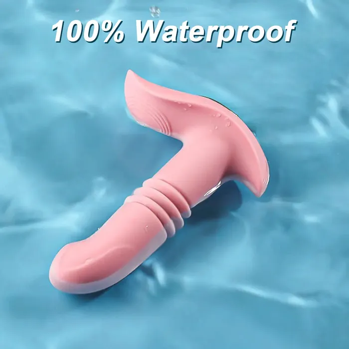 Female Sex Toys Domlust Remote Control Panty Thrusting Vibrator G Spot Clit Stimulator Vibrating Anal Plug