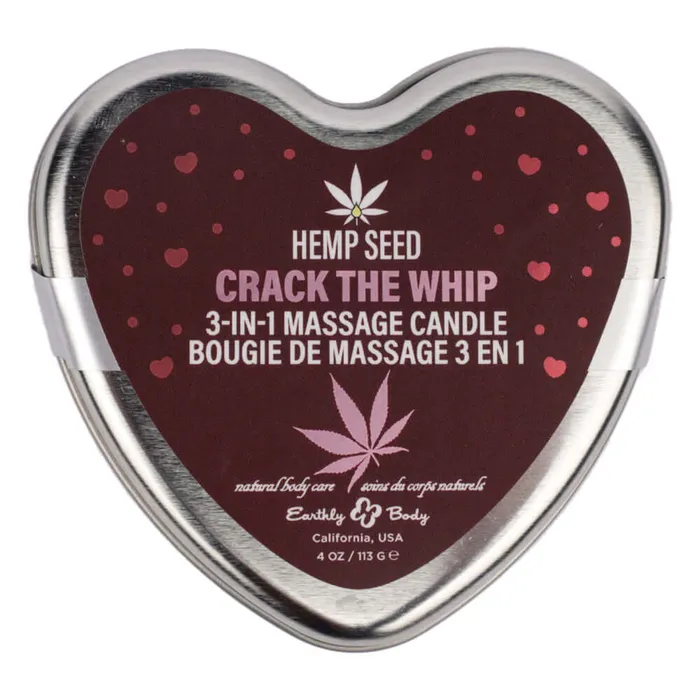 Female Sex Toys Hemp Seed 3 in 1 Massage Candle Crack the Whip 47oz Earthly Body Female Sex Toys Hemp Seed 3 in 1 Massage Candle Crack the Whip 47oz Earthly Body