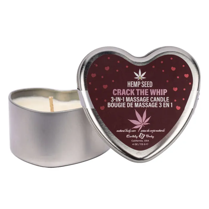 Female Sex Toys Hemp Seed 3 in 1 Massage Candle Crack the Whip 47oz Earthly Body Female Sex Toys Hemp Seed 3 in 1 Massage Candle Crack the Whip 47oz Earthly Body