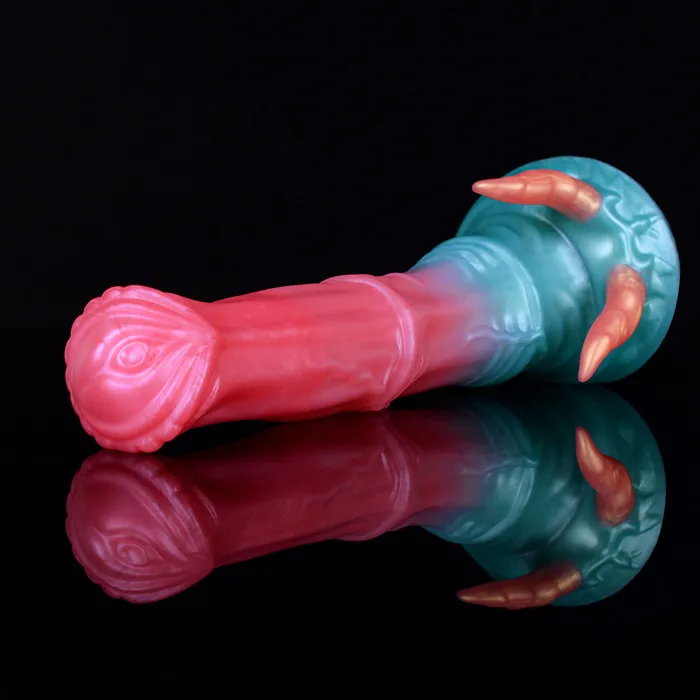 Female Sex Toys Vicky Horse Dildo with Demon Horns DirtyToyz