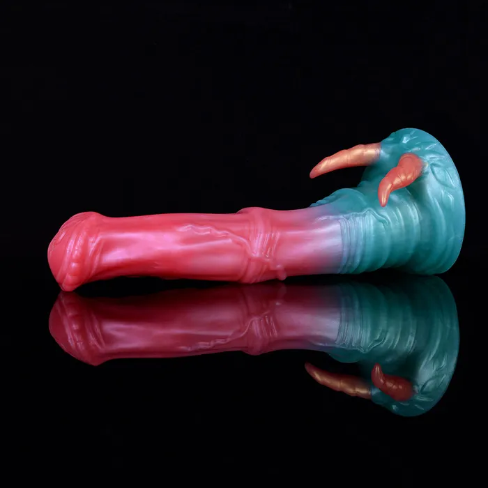 Female Sex Toys Vicky Horse Dildo with Demon Horns DirtyToyz