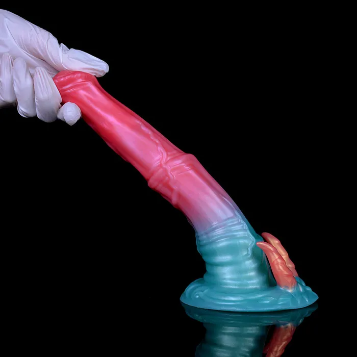 Female Sex Toys Vicky Horse Dildo with Demon Horns DirtyToyz