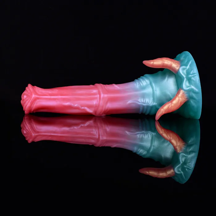 Female Sex Toys Vicky Horse Dildo with Demon Horns DirtyToyz
