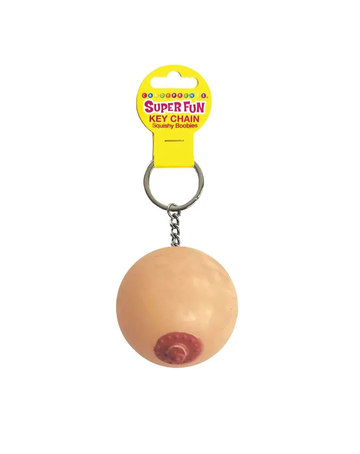 Little Genie Female Sex Toys Super Fun Key Chain Squishy Boob