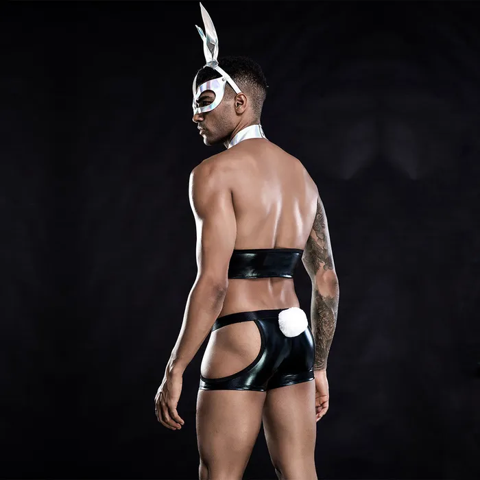 Mens Sexy Bunny Uniform CJ Female Sex Toys