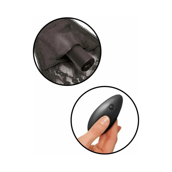 Pipedream Couples Pipedream Fetish Fantasy Series Date Night Remote Control Vibrating Panties Black Pipedream Couples Pipedream Fetish Fantasy Series Date Night Remote Control Vibrating Panties Black