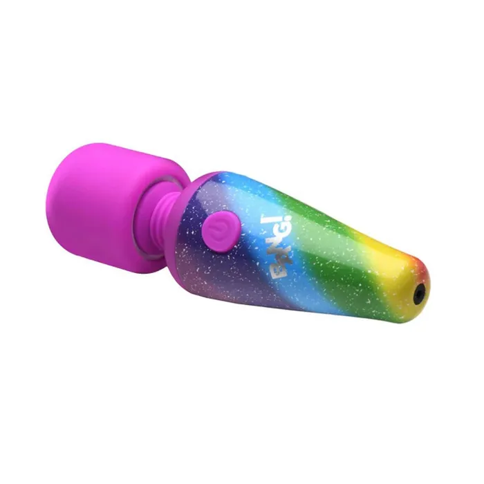 Rainbow Mini Wand XR Brands Bang Female Sex Toys Rainbow Mini Wand XR Brands Bang Female Sex Toys