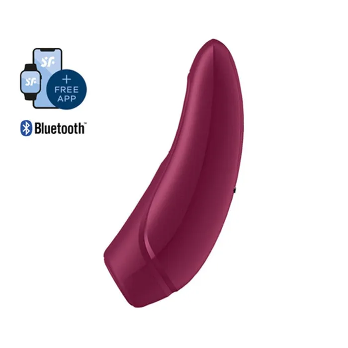 Satisfyer Pro Vibrators Satisfyer App Enabled Curvy 1 Plus Rose Red Satisfyer Pro Vibrators Satisfyer App Enabled Curvy 1 Plus Rose Red