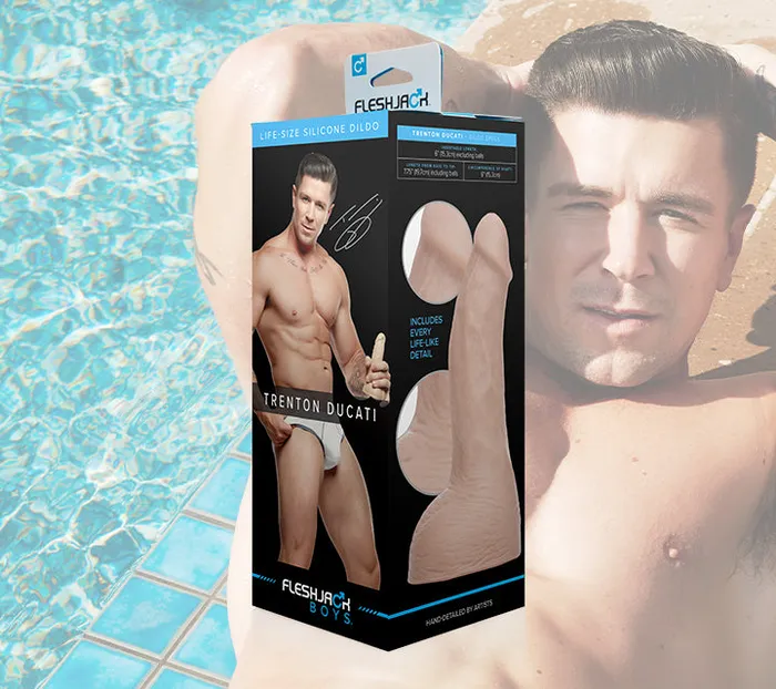 Trenton Ducati Titanium and Dildo Pack Fleshlight Dildos