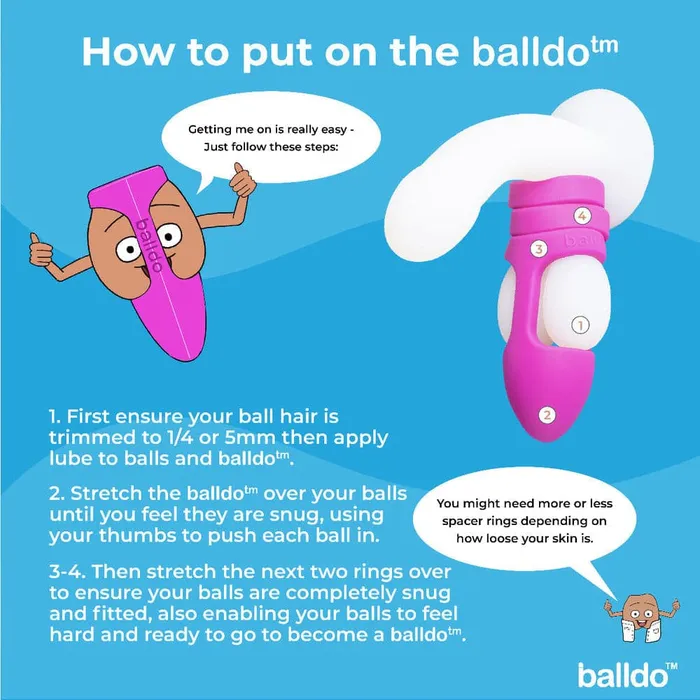 Various Toy Brands Dildos Balldo The Worlds First Ball Dildo Purple