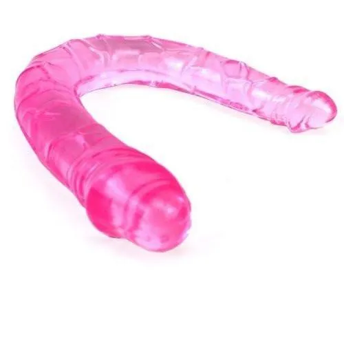 0253M Double Penetration Fantasy Pink Double Dildo MEGA Deal Moonwell Dildos