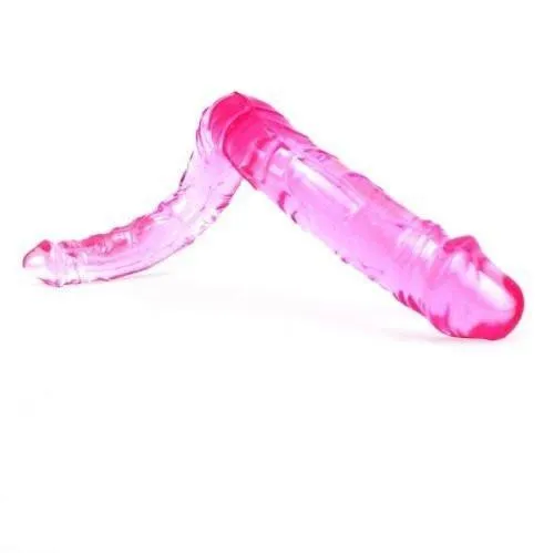 0253M Double Penetration Fantasy Pink Double Dildo MEGA Deal Moonwell Dildos