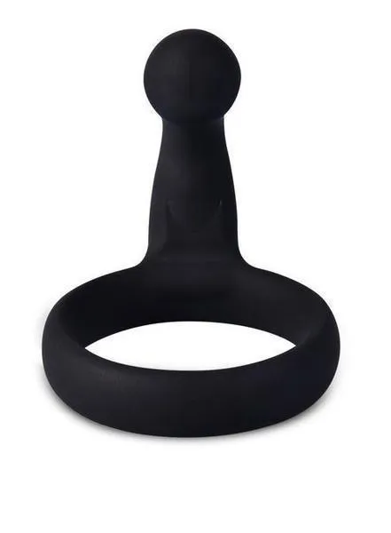 4734M Silicone Cock Ring with Clit Stimulator MEGA Deal Moonwell Male Sex Toys