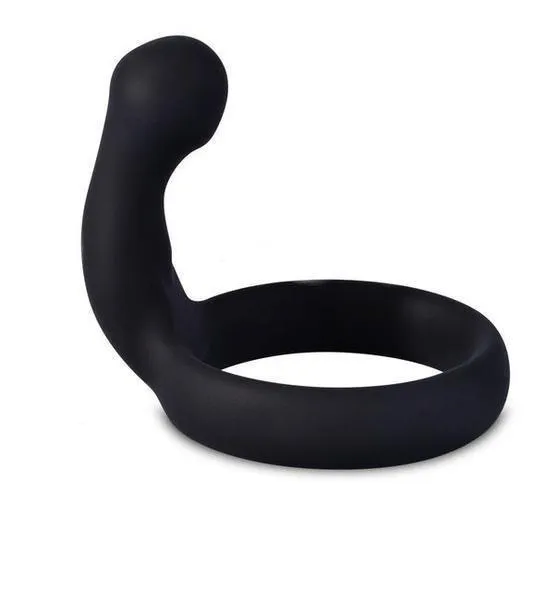4734M Silicone Cock Ring with Clit Stimulator MEGA Deal Moonwell Male Sex Toys