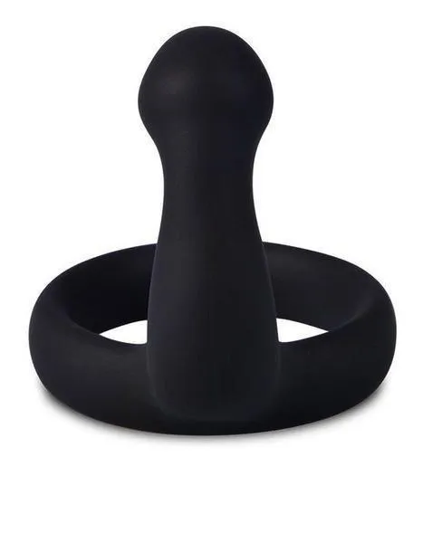 4734M Silicone Cock Ring with Clit Stimulator MEGA Deal Moonwell Male Sex Toys
