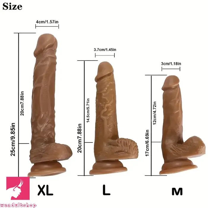 669in 788in 985in Real Penis Strong Suction Cup Silicone Real Dildo Weadultshop Dildos