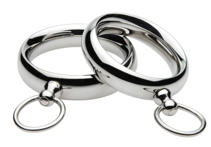Adventure Gear Stainless Steel Cock Ring for Fun Play Xr Brands Master Series Male Sex Toys