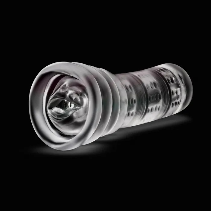 Blush Male Sex Toys Rize Luz Glow in the Dark Self Lubricating Stroker Clear Blush Male Sex Toys Rize Luz Glow in the Dark Self Lubricating Stroker Clear